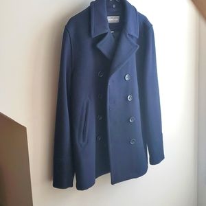 Mens Medium Michael Kors Navy Peacoat